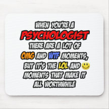 Psychologe. OMG WTF LOL Mauspad