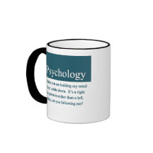 Psychologie-Becher Kaffeetasse