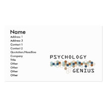 Psychologie-Genie Visitenkarten