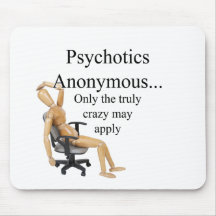 Psychotiker Mauspad