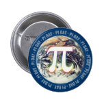 PU-Tag auf Erde - Matheknopf Anstecknadelbuttons