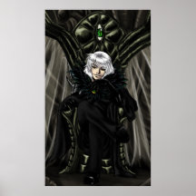 Publikum mit einem Overlord Poster
