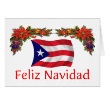 Puerto- Ricoweihnachten Karte