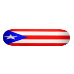 Puertorikanische Flagge Skate Board