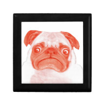 PUG_orange3.png Keepsake Box