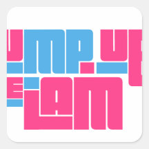pumpen Sie oben jam-blue.png Aufkleber