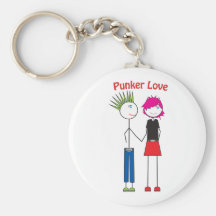 Punker Liebe Schlüsselbänder