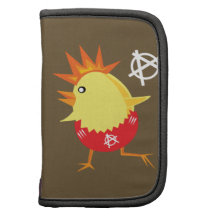 Punkrock-Huhn Mappe