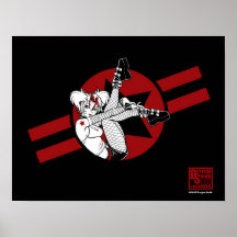 Punkrock Mädchen Poster