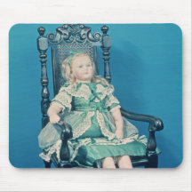 Puppe, vermutlich hergestellt durch Charles-Sumpf, Mousepad