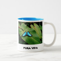 PURA VIDA "REINES LEBENS-" KAFFEETASSE