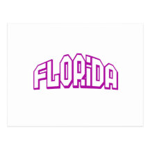 Purple Florida Postcards