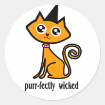 purrfectly bös sticker