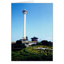 Pusan-Turm, Pusan, Südkorea Karten