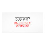Pussy… alle coolen Kinder essen es Individuelle Foto Karte