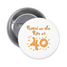 Puttin auf dem Ritz bei 40 Anstecknadelbuttons