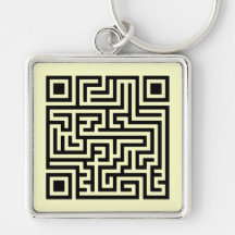 QR Labyrinth Schlüsselband