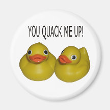Quacked oben kühlschrankmagnete