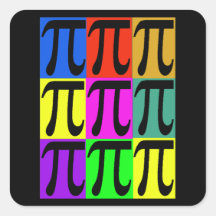 Quadratische Aufkleber PU-TagPOPART