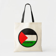 Qualität Palästinas Roundel Flagge Taschen