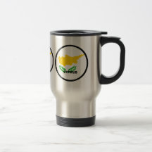 Qualität Zyperns Roundel Flagge Kaffee Haferl