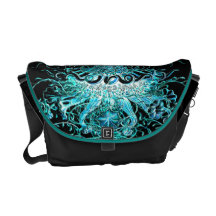 Quallen-Tornado GROSSER Crossbody Taschen-Taschen- Kuriertaschen
