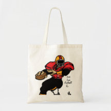 QUARTERBACK-TASCHE. .TO NEHMEN ZU DEN FUSSBALL-SPI