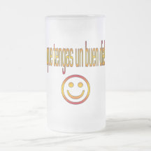 Que Tengas UNO Buen Día! Spanien-Flaggen-Farben Tassen