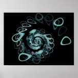 Quecksilber-Helix Plakatdruck