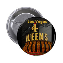 Queens Las Vegass 4 Anstecknadelbutton