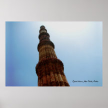 Qutub Minar Plakat