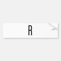 R AUTOAUFKLEBER