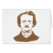 Rabe Edgar Allen Poe Karten