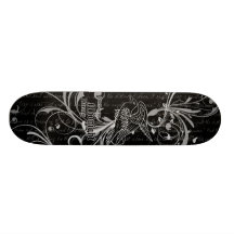 Raben-Skateboard-Plattform Personalisiertes Deck