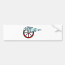 Rad Flügel wheel wings Auto Sticker