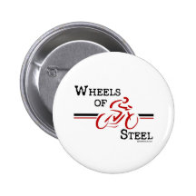 Räder des Stahls Buttons