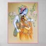 Radha-Krishna Posterdruck