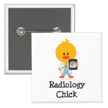 Radiologie-Küken-Knopf Anstecknadelbutton