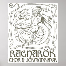 Ragnarök Plakatdruck