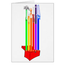 Rainbo Werkzeugkasten Karte