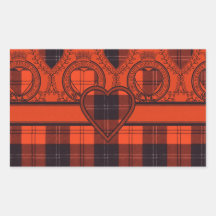 Ramsay ScottishTartan Aufkleber