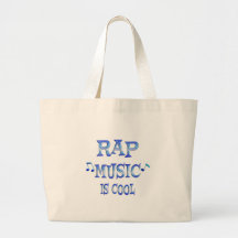 Rap ist cool leinentasche