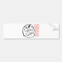 Raserei-Gesichts-Vorlage Autosticker