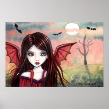 Rastloses Dämmerungs-Vampirs-Plakat durch Molly Ha