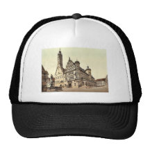 Rathaus, Rothenburg (d.h. ob der Tauber), Bavari Baseballmützen