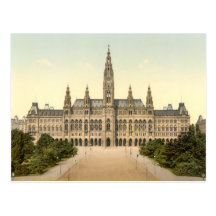 Rathaus, Wien, Österreich Postkarte