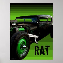 Ratte Rod Plakat