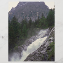 Rauchender Wasser-Fall Flyer