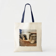 Raue Collie-Kunst-Geschenke Tragetaschen