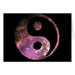 Raum Yin Yang Grußkarte